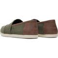 TOMS Alpargata Classic Herren Espadrilles Aus Dunklem Salbei In Baumwollmischung