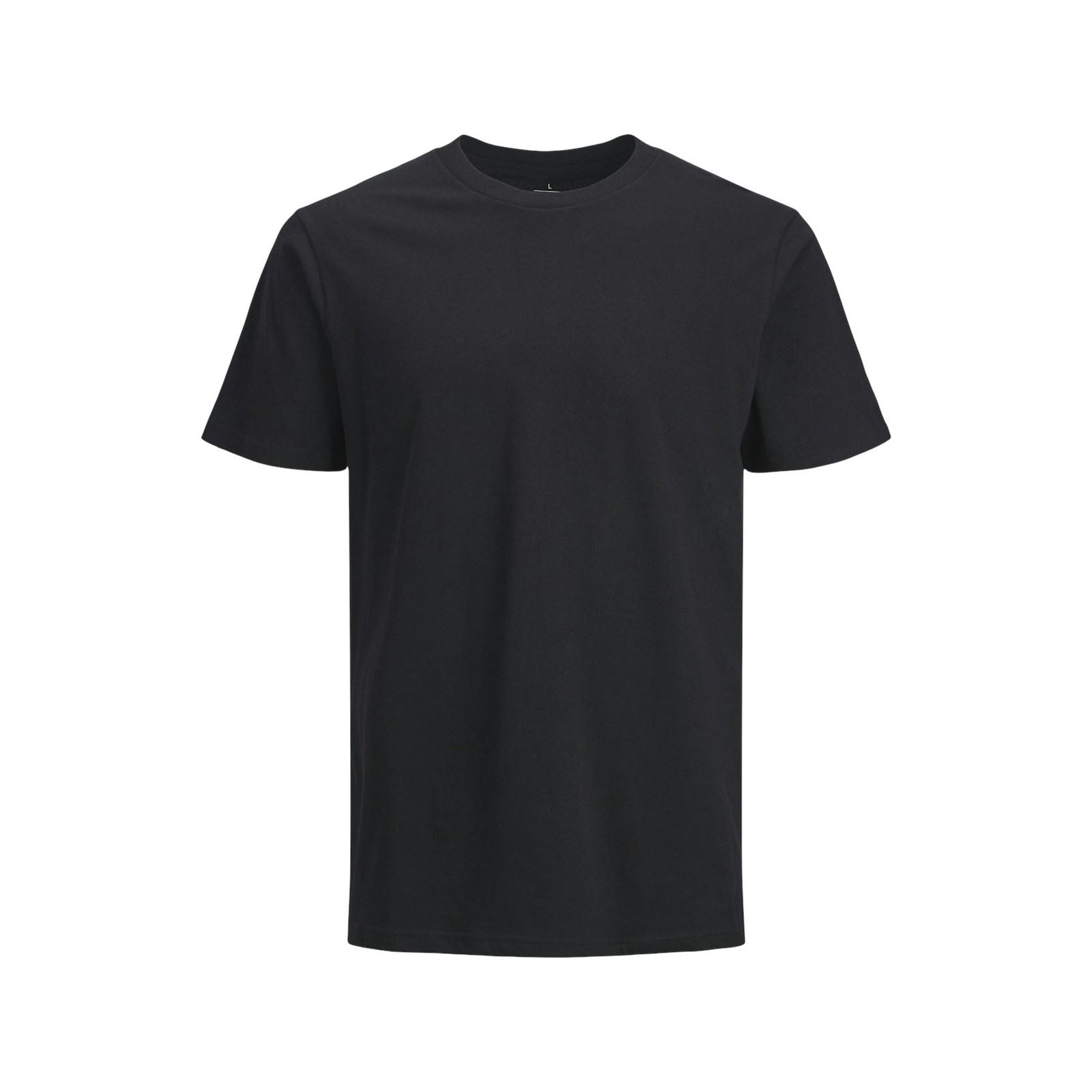 Jack & Jones Under Tee 3er-Pack Baumwoll-Männer Schwarze Farbe Kurzarm T-Shirts