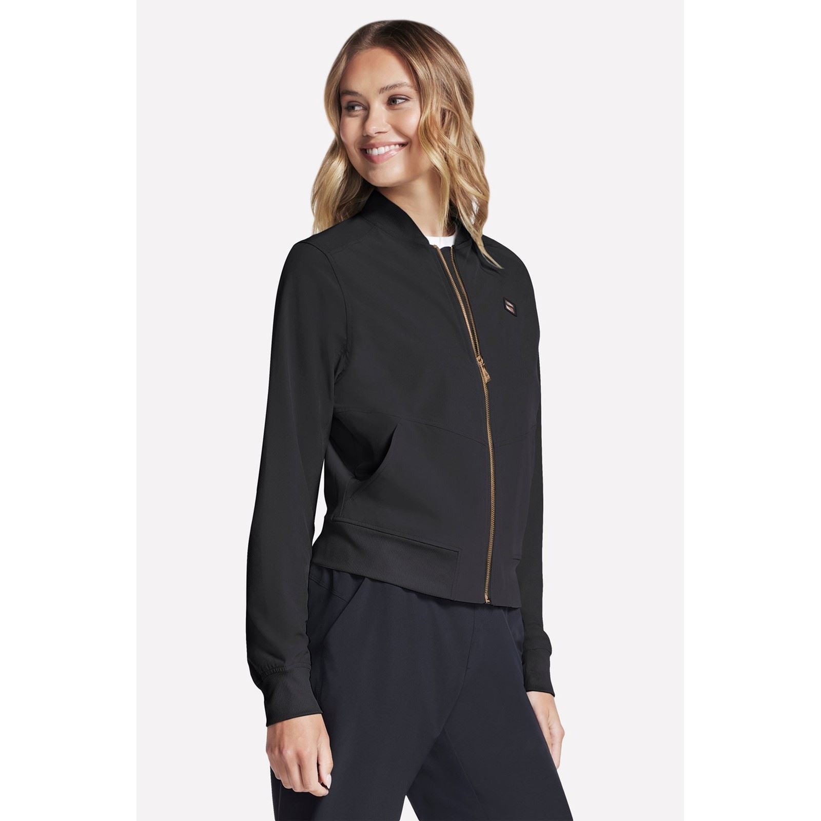 Skechers Performance Uptown Jacket Damen Schwarze Jacke
