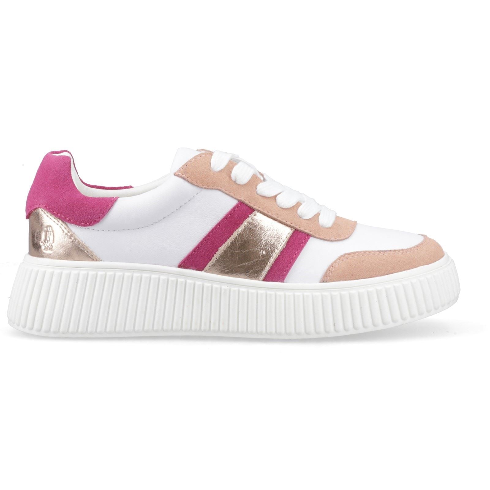 Hush Puppies Holly Wildleder Damen Rose Sneaker