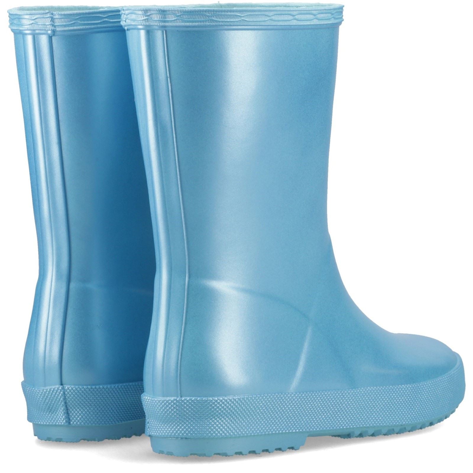 Hunter First Nebula Gummipoolblaue Gummistiefel