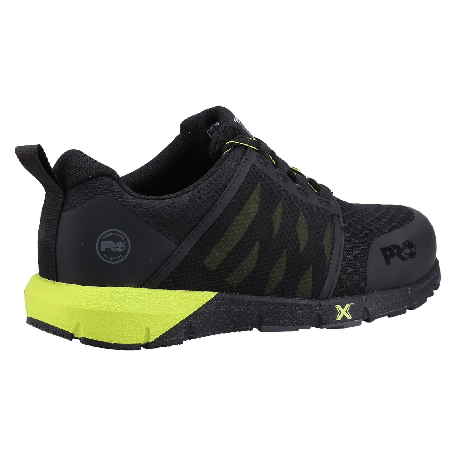 Timberland Pro Radius Textile Schwarz/Hi Viz Gelb Sicherheitssneaker