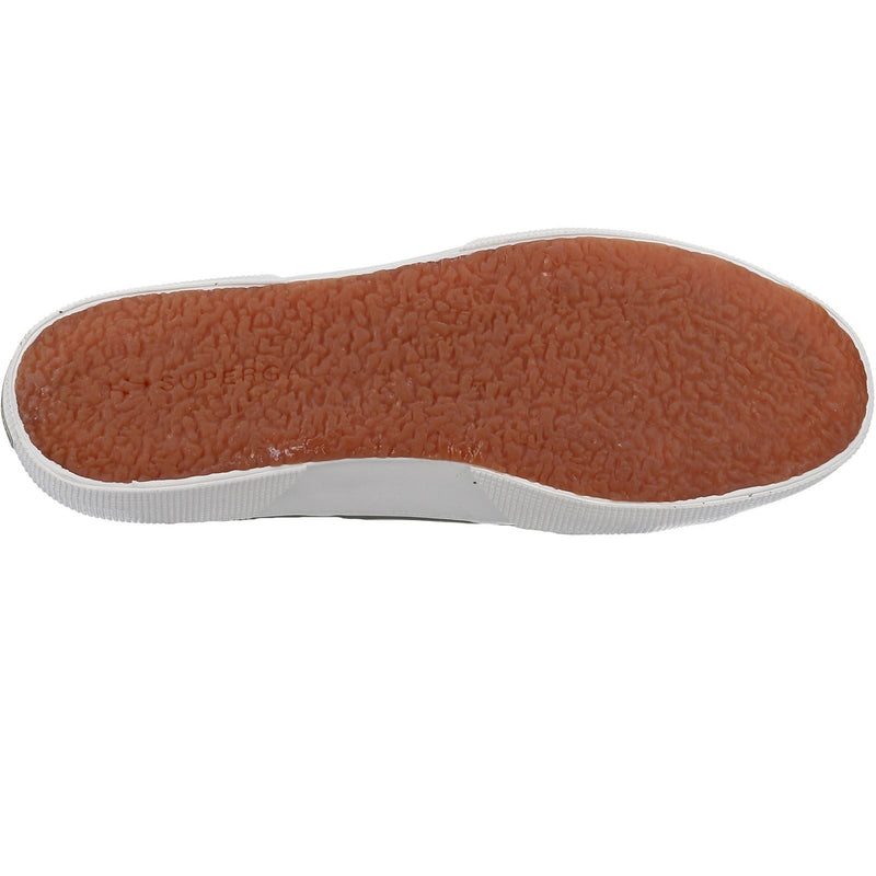 Superga 2490 Bold Baumwoll-Herren-Safari-Sneaker In Grün