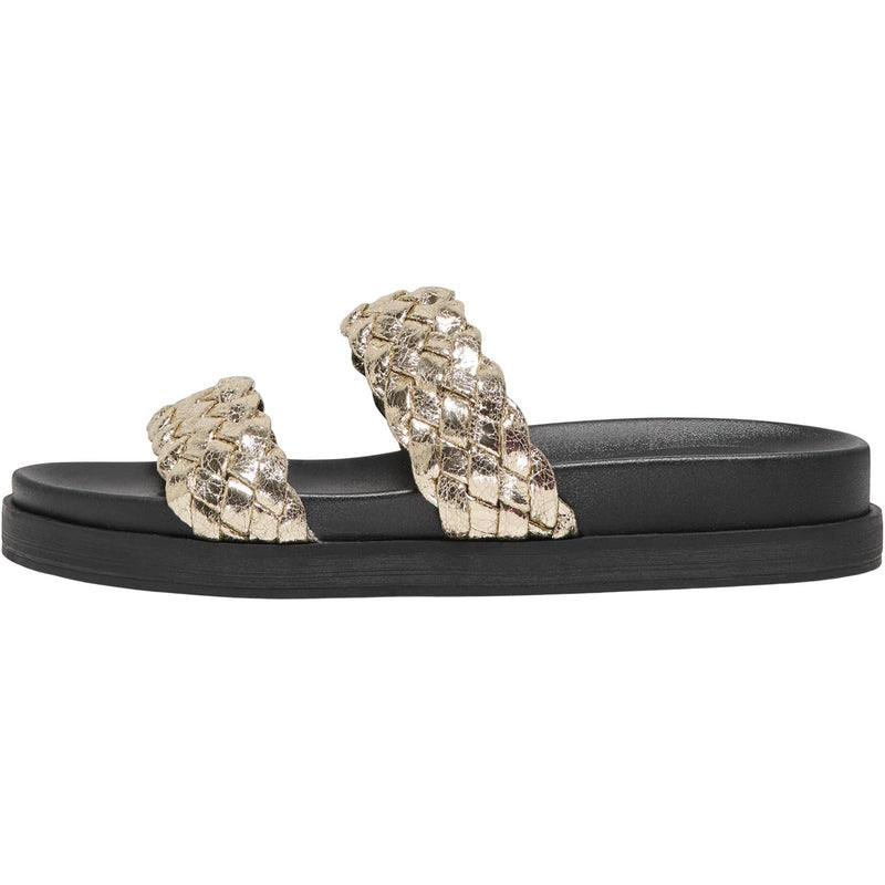 ONLY MINNIE 16 Synthetik Damen Gold Sandalen