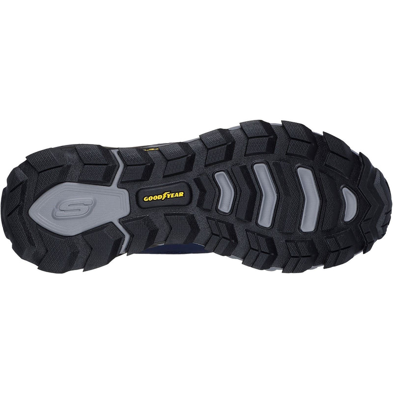 Skechers Max Protect Assembly Textil Herren Wanderstiefel In Marineblau