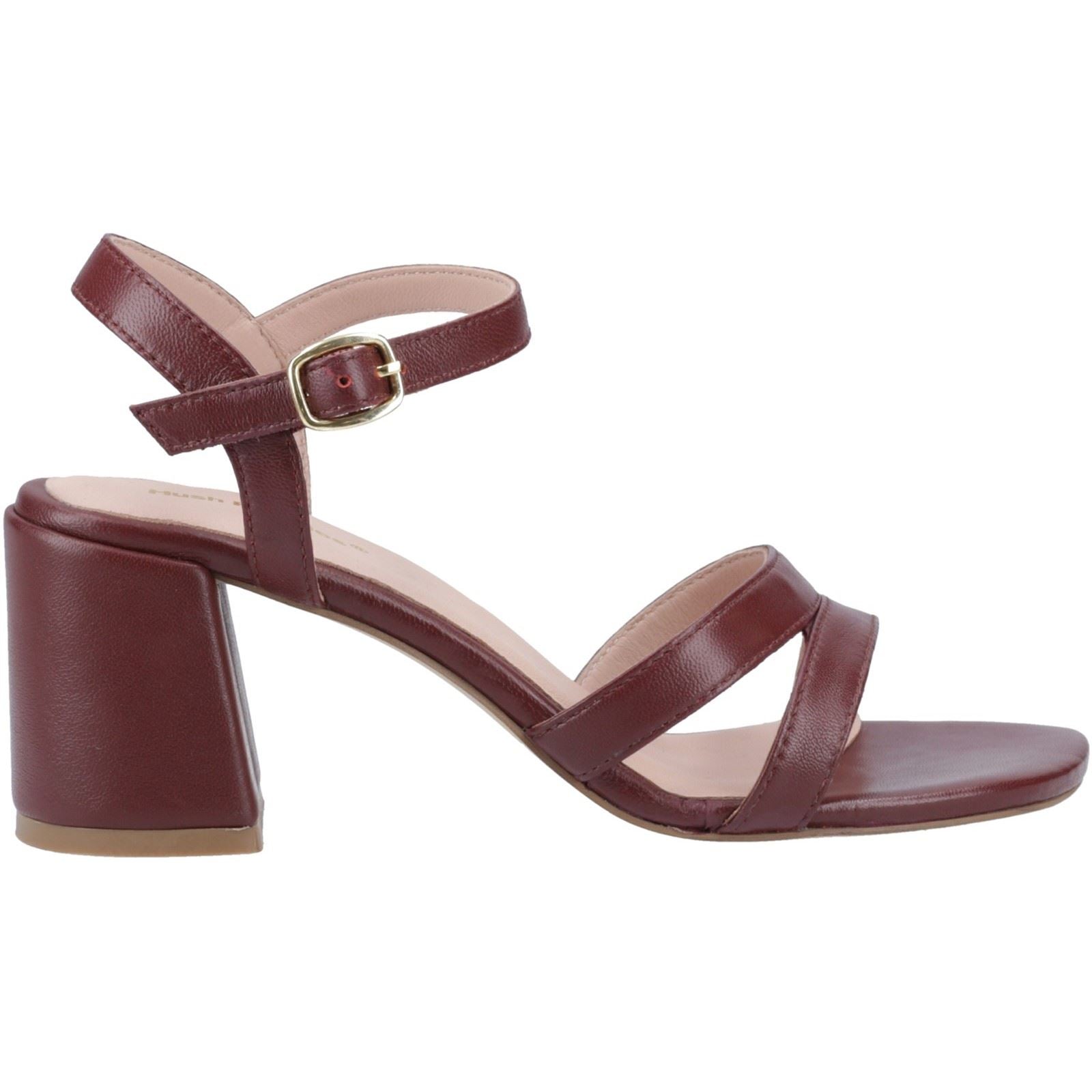 Hush Puppies Nalani Leder Damen Bordeaux Sandalen