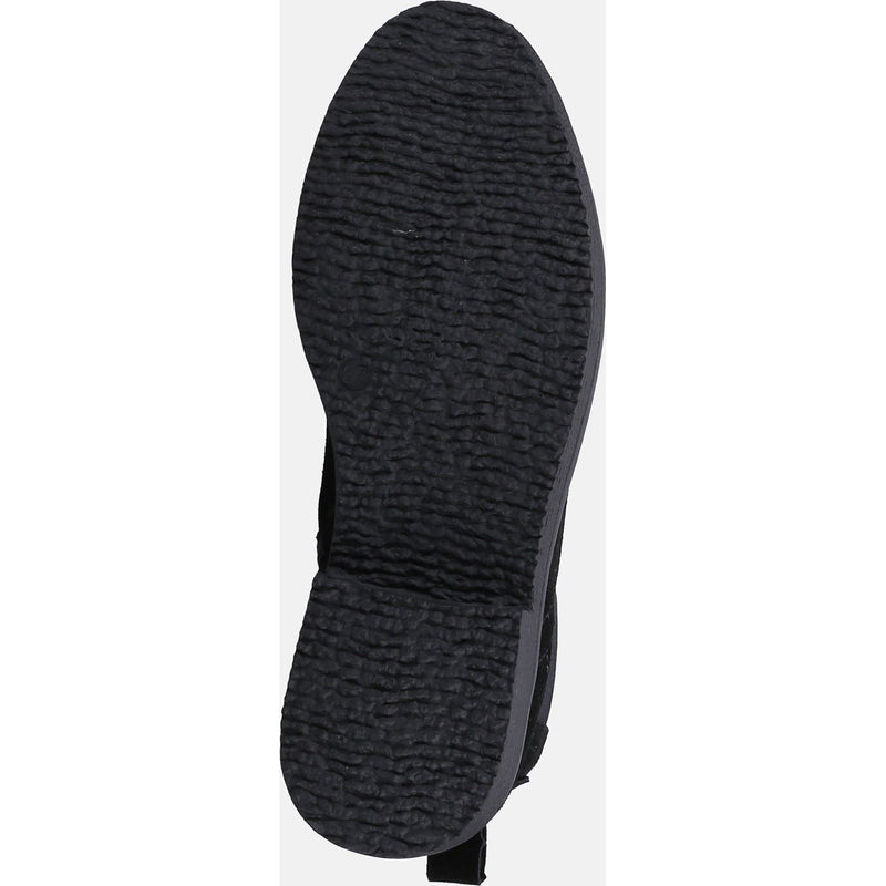 Hush Puppies Maddy Damenstiefel Aus Schwarzem Wildleder