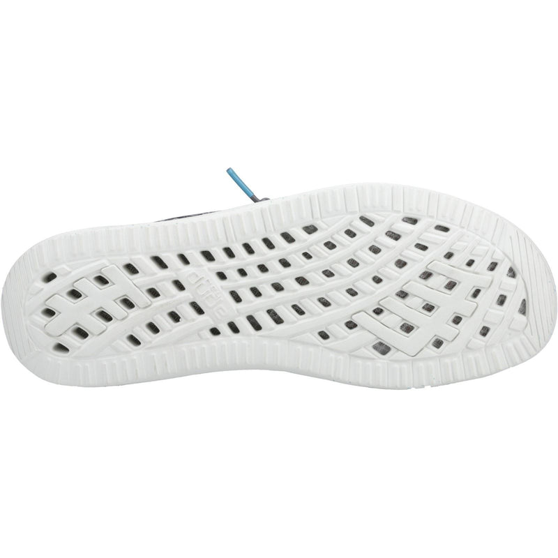 HEYDUDE Wally H2O Tropical Herren Schwarze Tropische Bootsschuhe