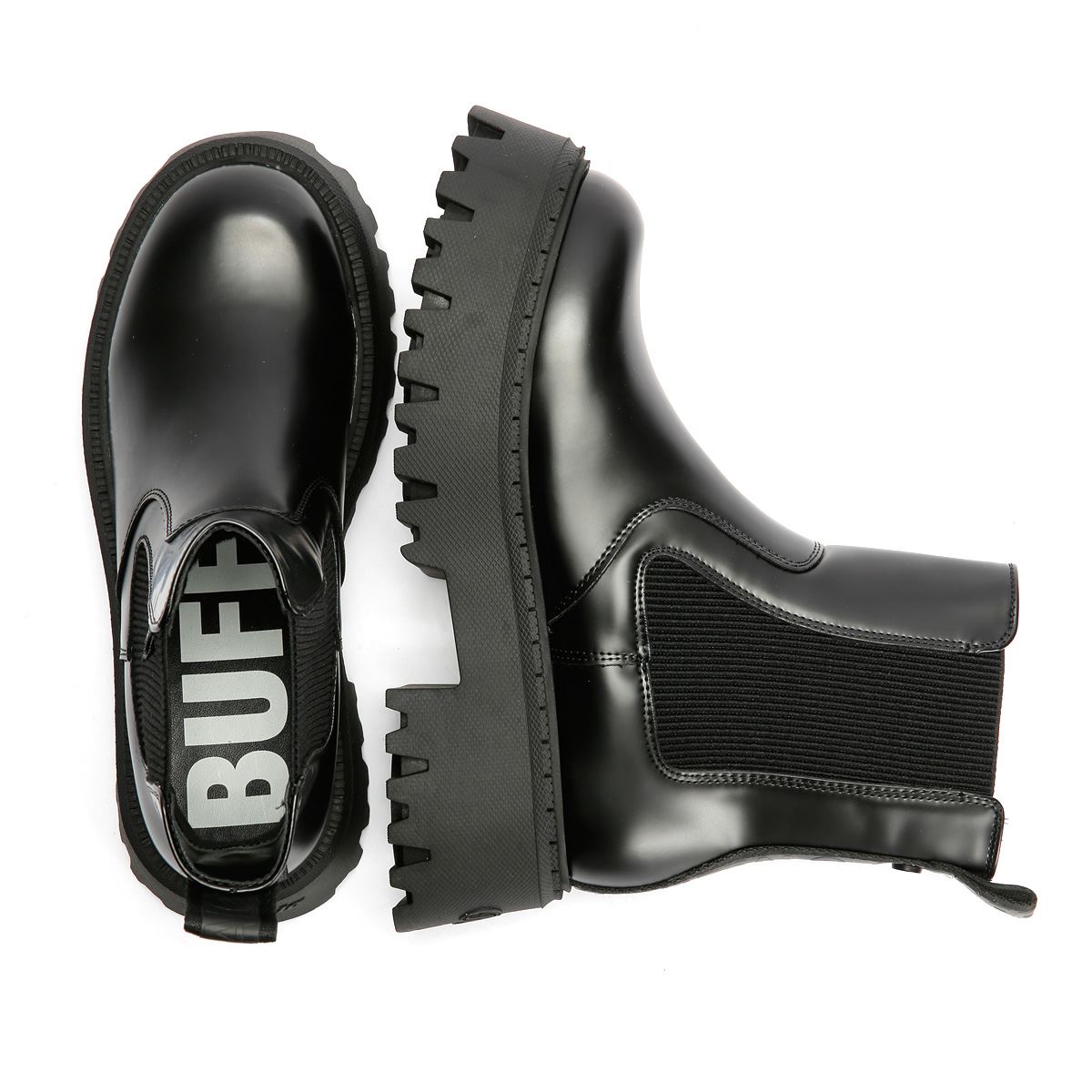 Buffalo Aspen Chelsea Damen Schwarze Farbe Stiefel