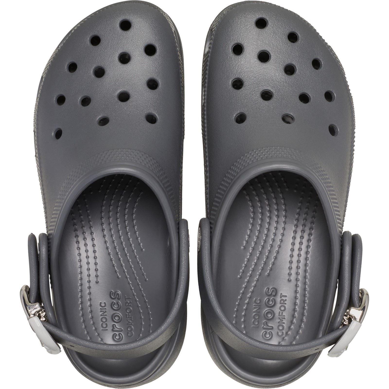 Crocs Classic Platform Eva Damen Carbon Clogs