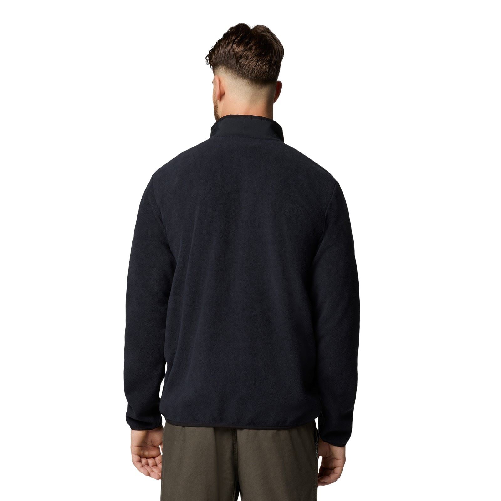 Columbia Sequoia Grove Half Zip Fleece Polyester Herren Schwarze Zip-Kragen-Pullover