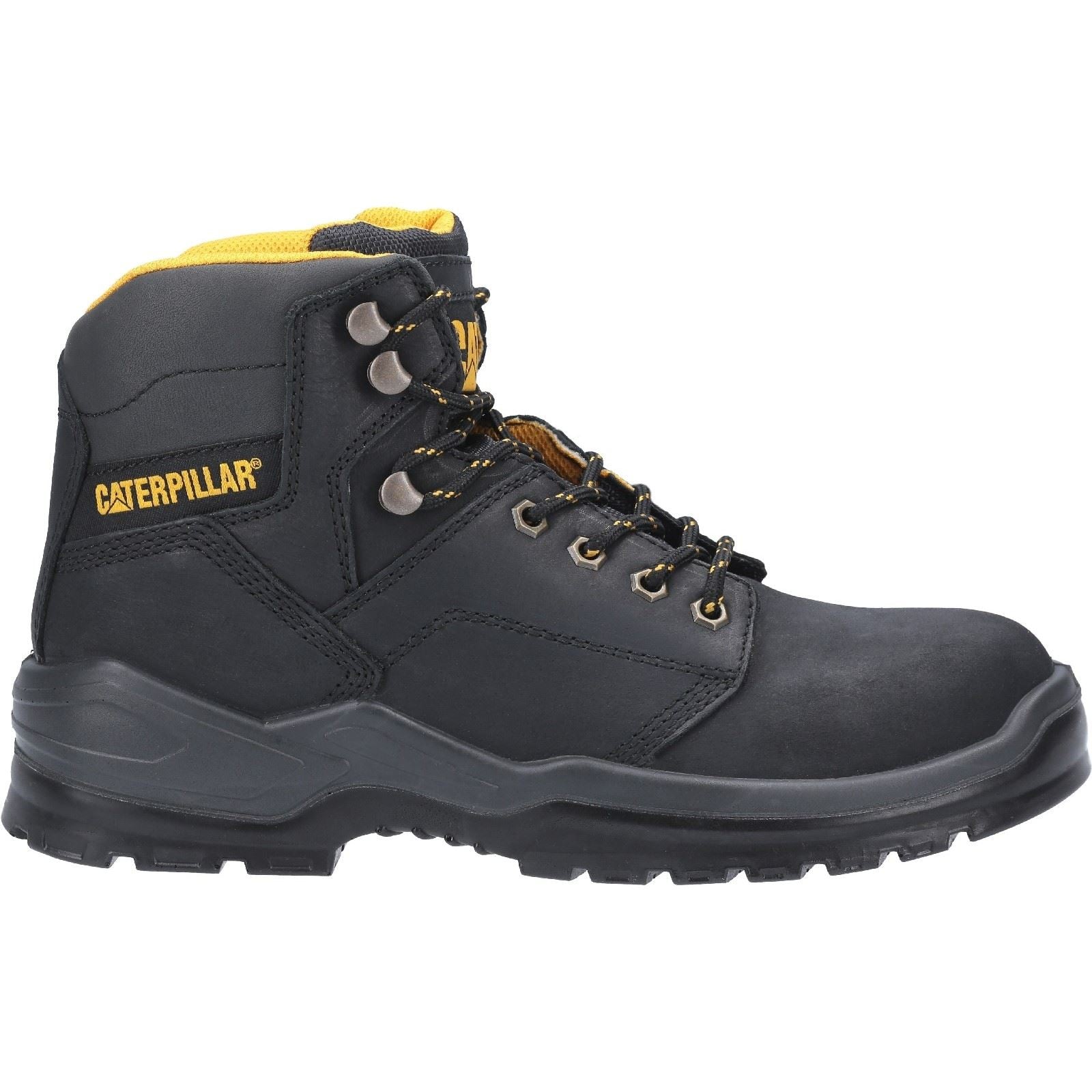 Caterpillar Striver Leder Schwarze Farbe Sicherheitsschuhe