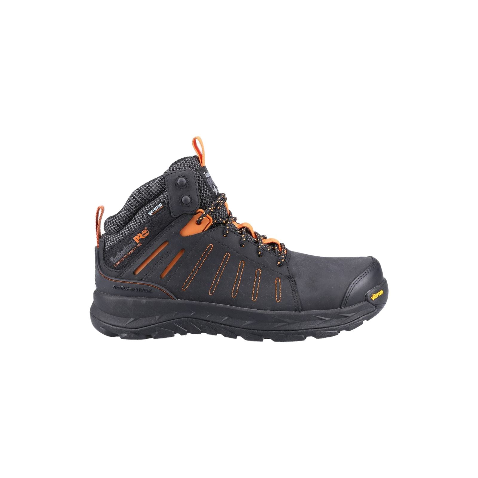 Timberland Pro Trailwind Leder Schwarze Farbe Sicherheitsstiefel