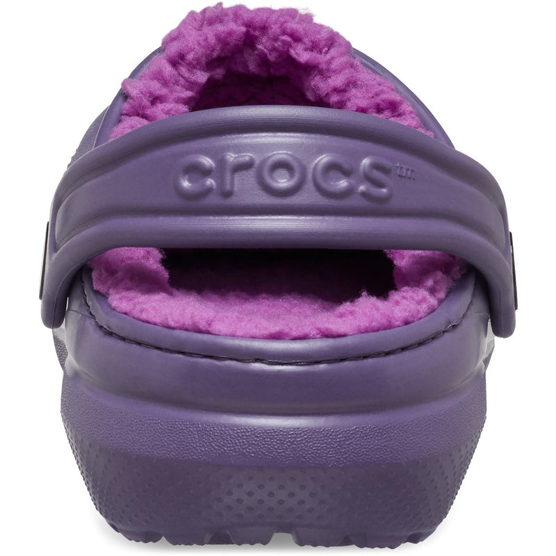 Crocs Classic Lined Thermoplastische Unisex Kindernachtdunkel Clogs