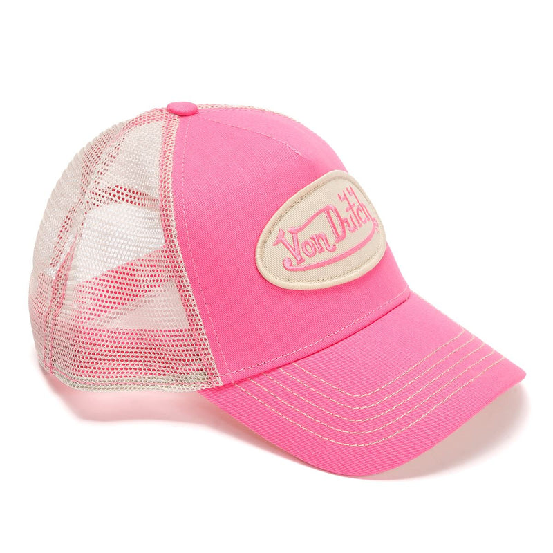 Von Dutch Staple Trucker Baumwollene Pinke Mützen