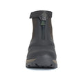 Muck Boots Apex Mid Zip Gummi-Dunkelbraune Gummistiefel