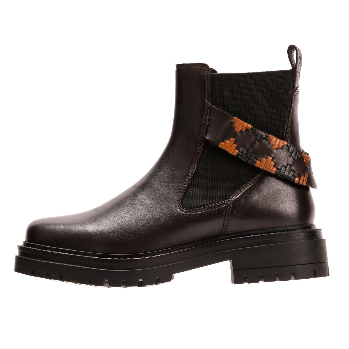 Osprey London The Guildford Chelsea Leder Damen Braune Stiefel