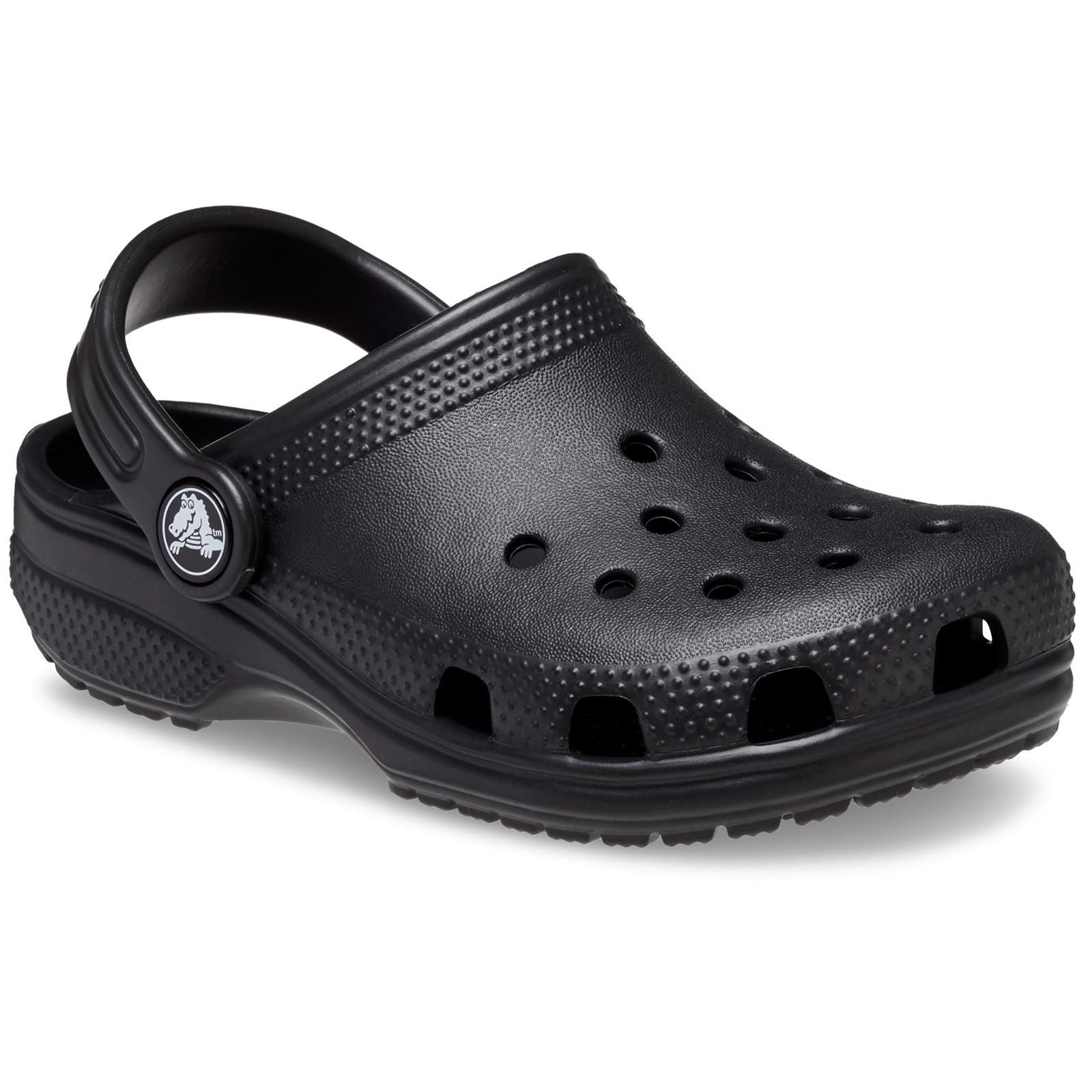 Crocs Kids' Classic Thermoplastische Schwarze Slipper