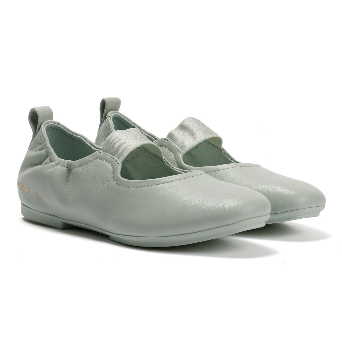 FitFlop X Pantone Delicato Mary Jane Leder Damen Grüne Schuhe