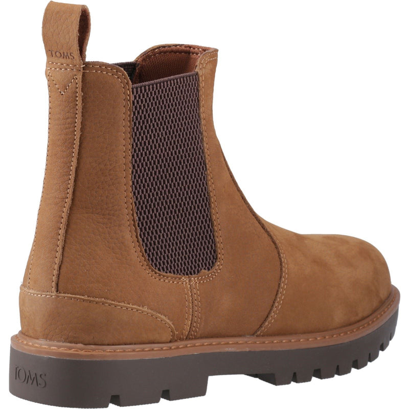 TOMS Griffin Leder Herren Braune Stiefel