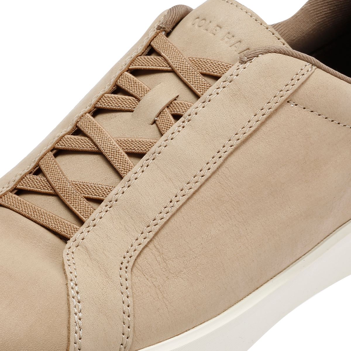 Cole Haan Grand Crosscourt Nubuk Herren Sneakers In Beige