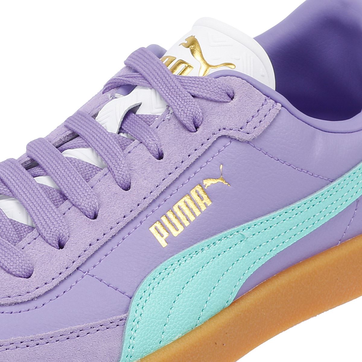 Puma Club II Era Damen Sneaker Aus Lila/Blauem Wildleder