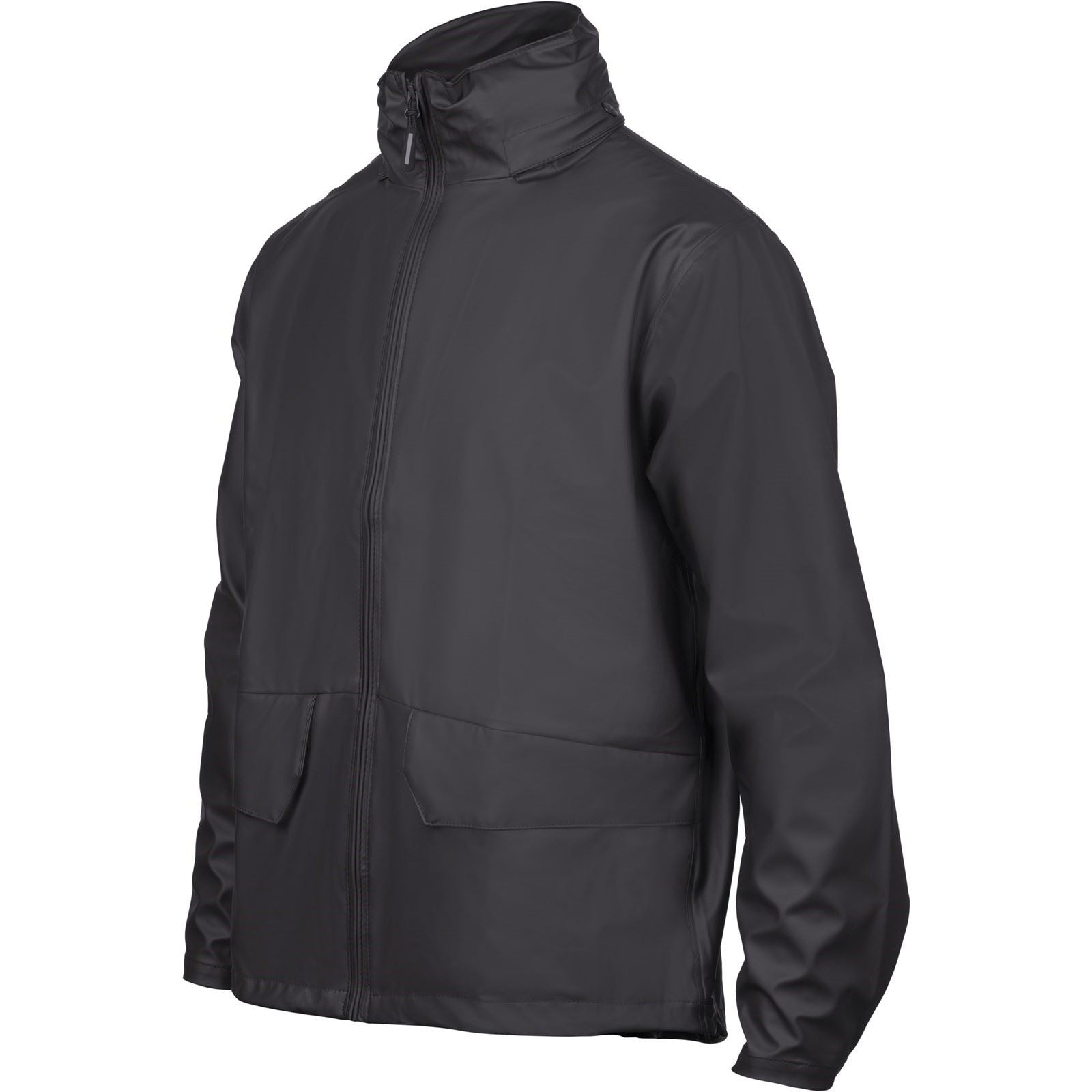 Helly Hansen Workwear Voss Unisex Erwachsene Schwarze Regenjacke