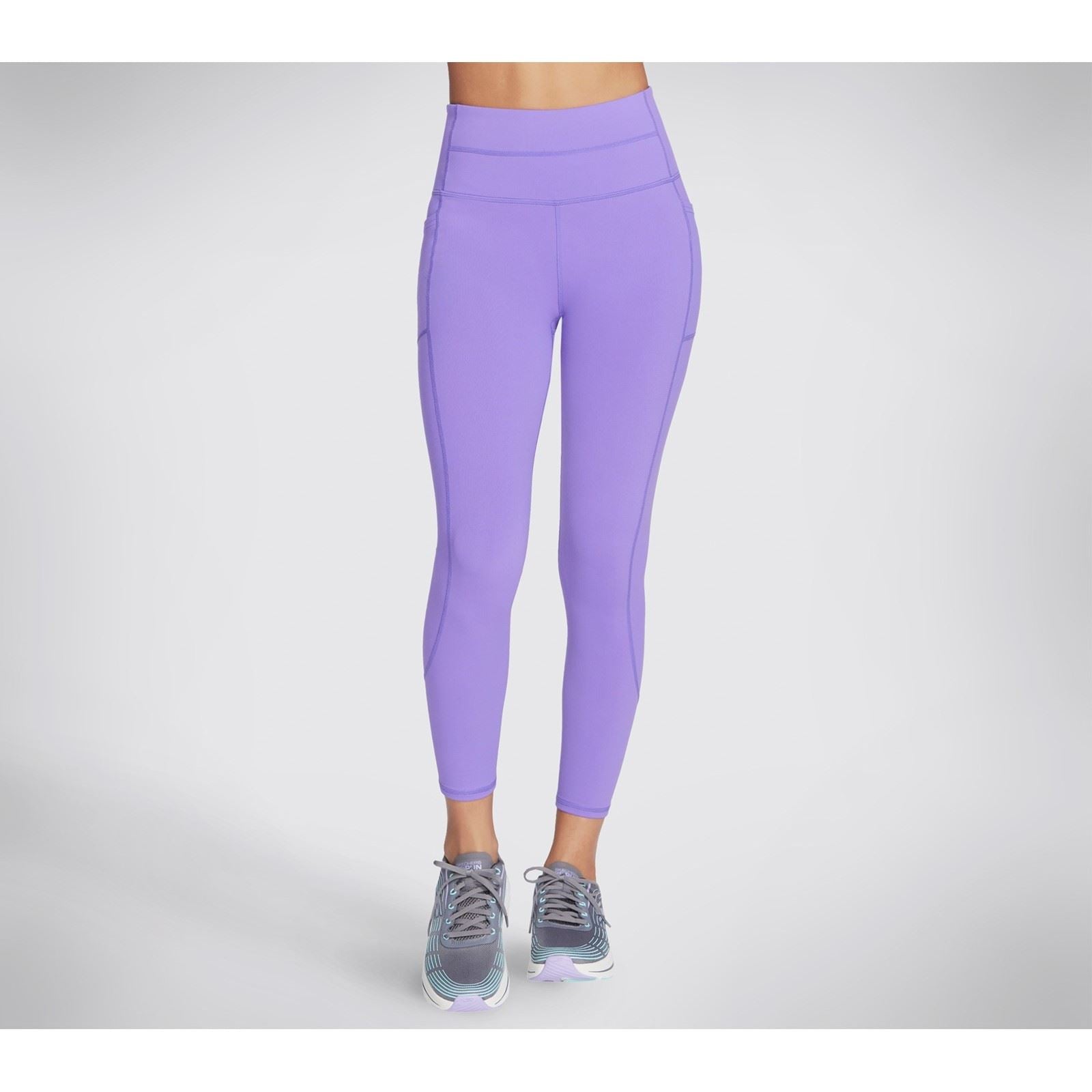 Skechers Performance GOWALK Wear High-Waisted 7/8 Nylon Damen Pink Sportleggings