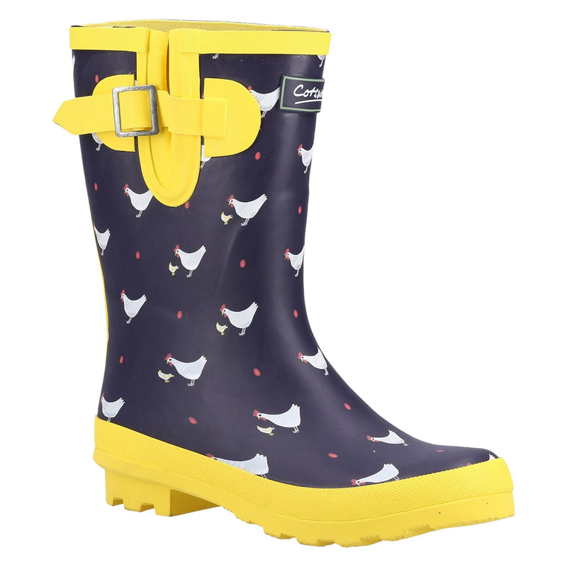 Cotswold Farmyard Mid Gummihuhn-Wellington-Stiefel