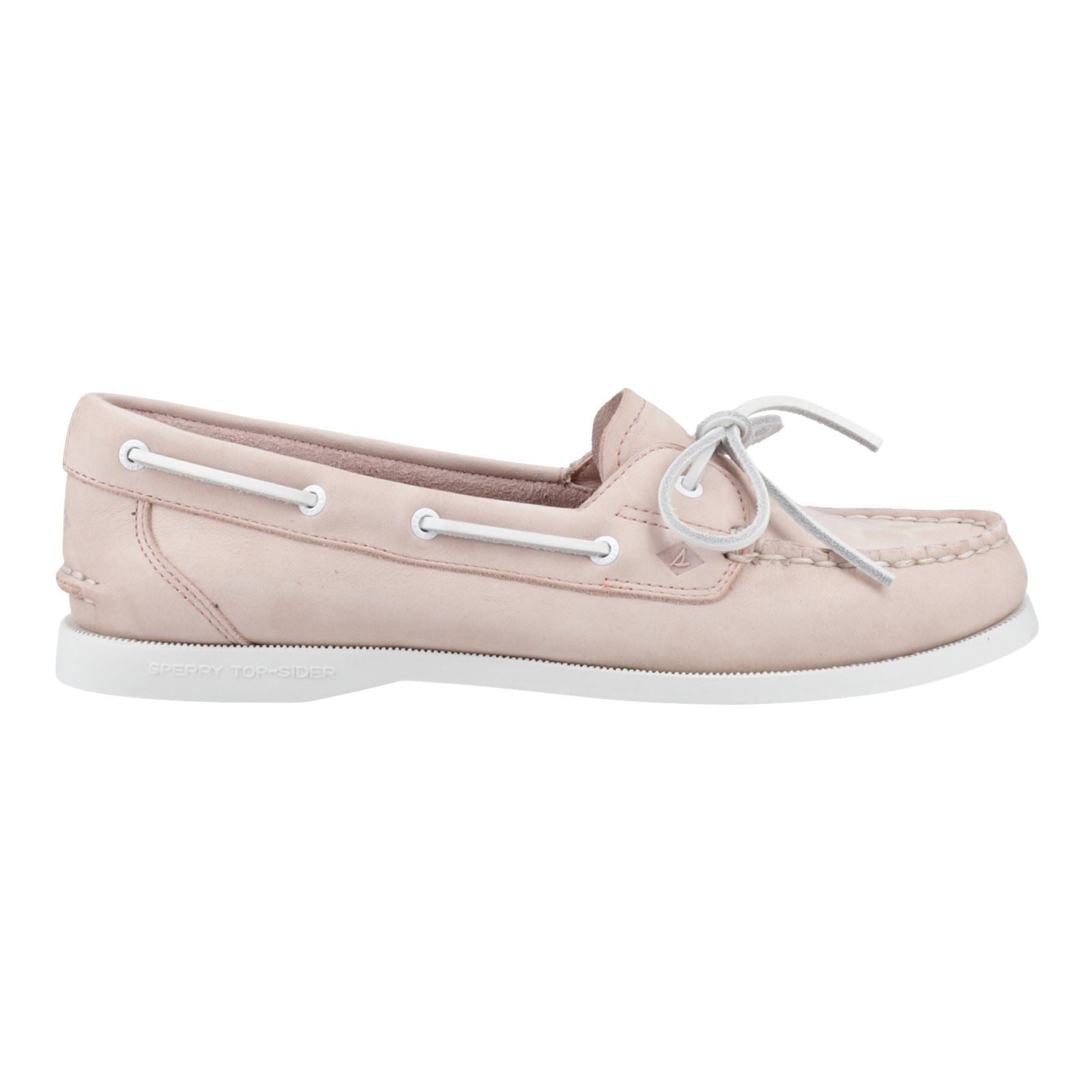 Sperry Authentic 1 Eye Leder Damen Blush Bootsschuhe