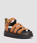 Dr. Martens Blaire Tumbled Nubuck Nubuk Damen Braun Sandalen