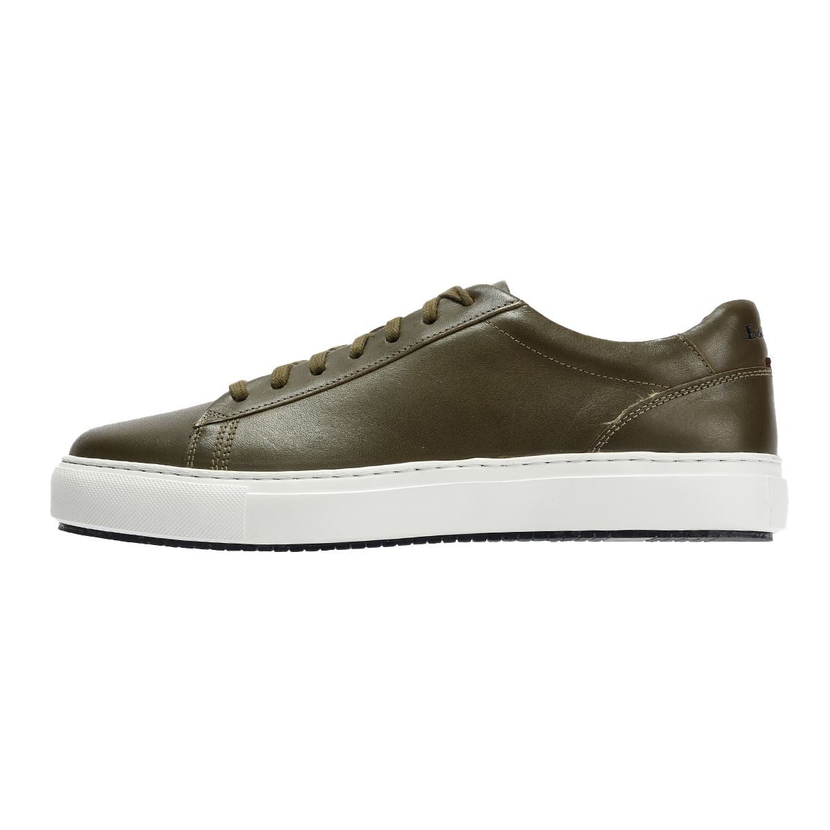 Ben Sherman Ace Cupsole Leder Herren Grüne Sneakers