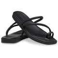 Crocs Miami Toe Loop Sandal Damen Schwarze Farbe Sandalen