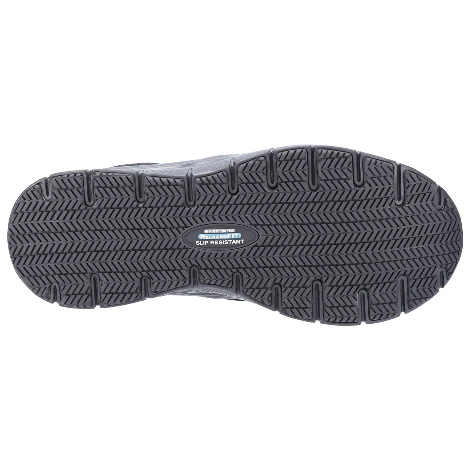Skechers Workwear Flex Advantage - McAllen Sr Herren Schwarze Sicherheitssneaker