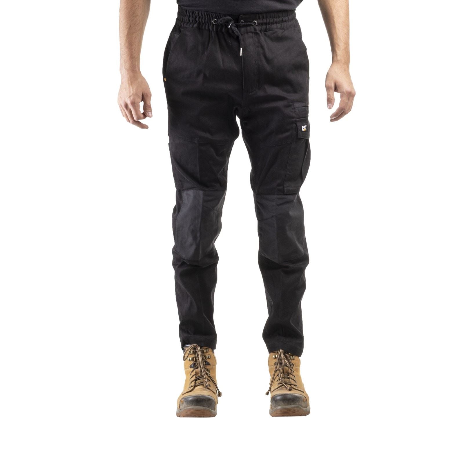 Caterpillar Dynamic Baumwoll Herren Schwarze Farbe Outdoor Hosen