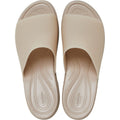 Crocs Brooklyn Slide Heel Damen Sandalen In Taupe