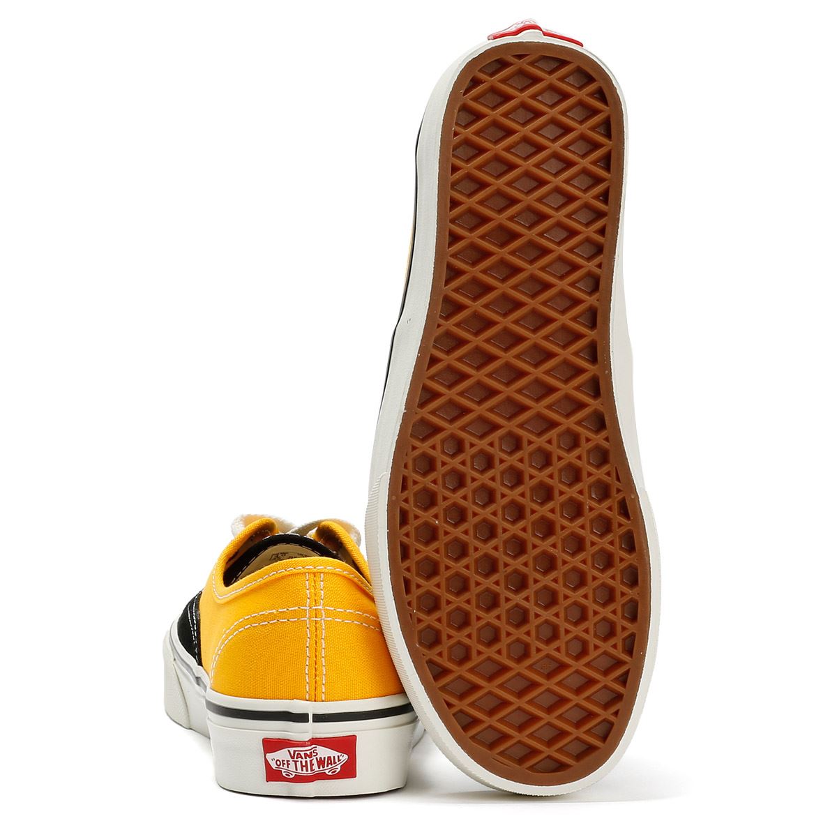Vans Authentic Primary Multi Canvas Gelbe Turnschuhe