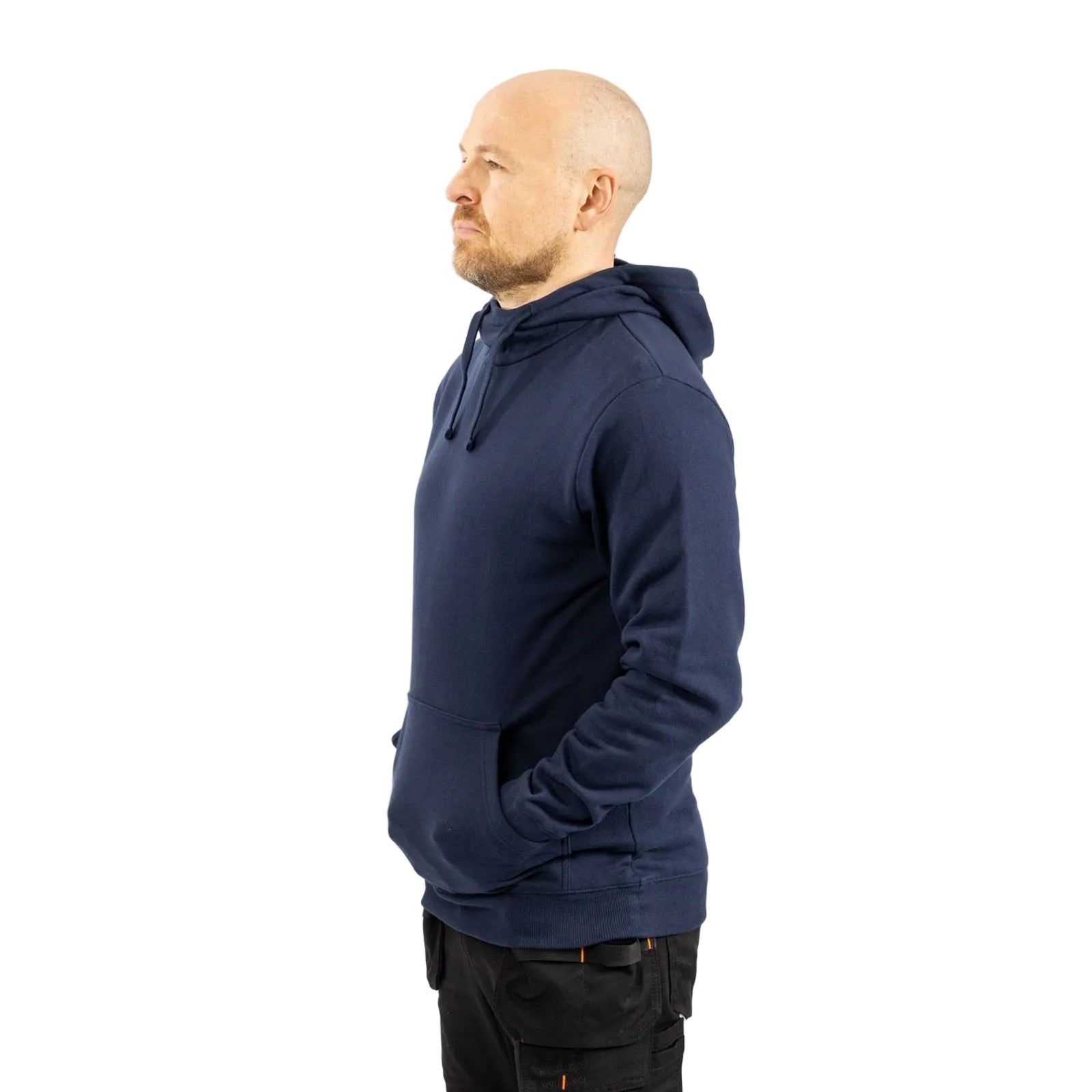 Helly Hansen Workwear Manchester Baumwoll Herrenblauer Kapuzensweatshirt