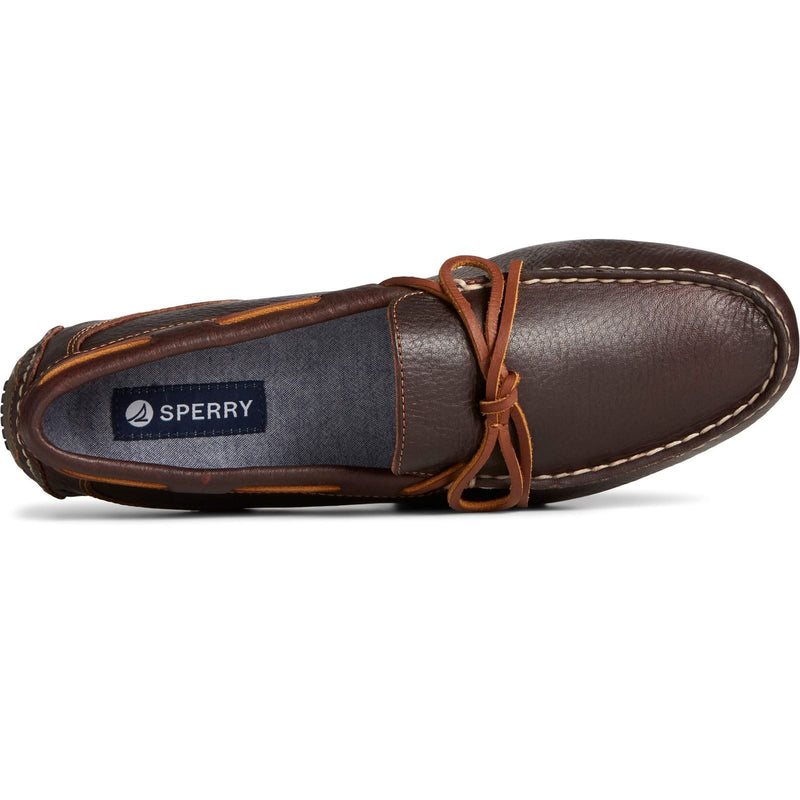 Sperry Driver 1 Eye Herrenslipper Aus Amaretto Leder