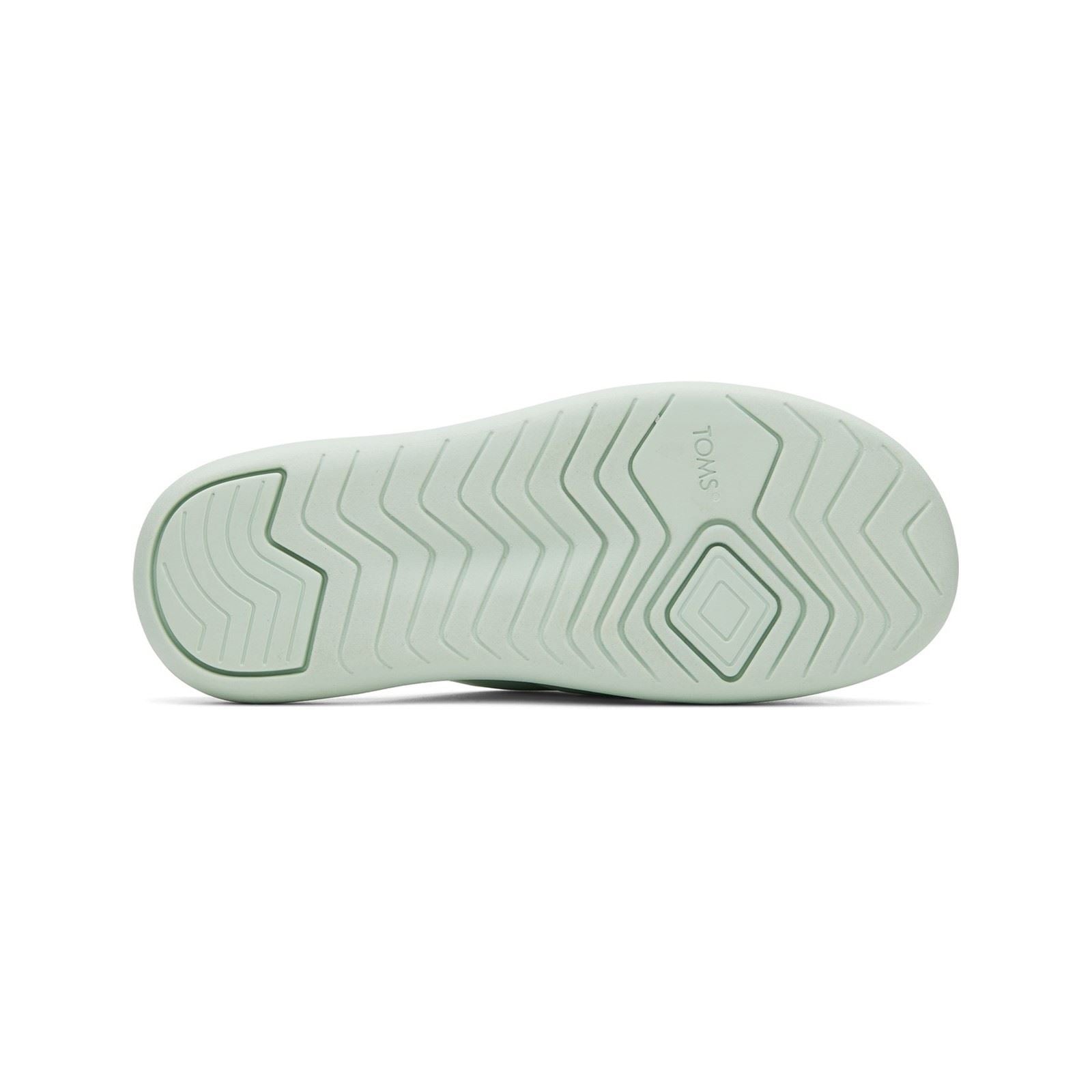 TOMS Mallow Crossover Polyester Mischung Damen Mint Rutschen