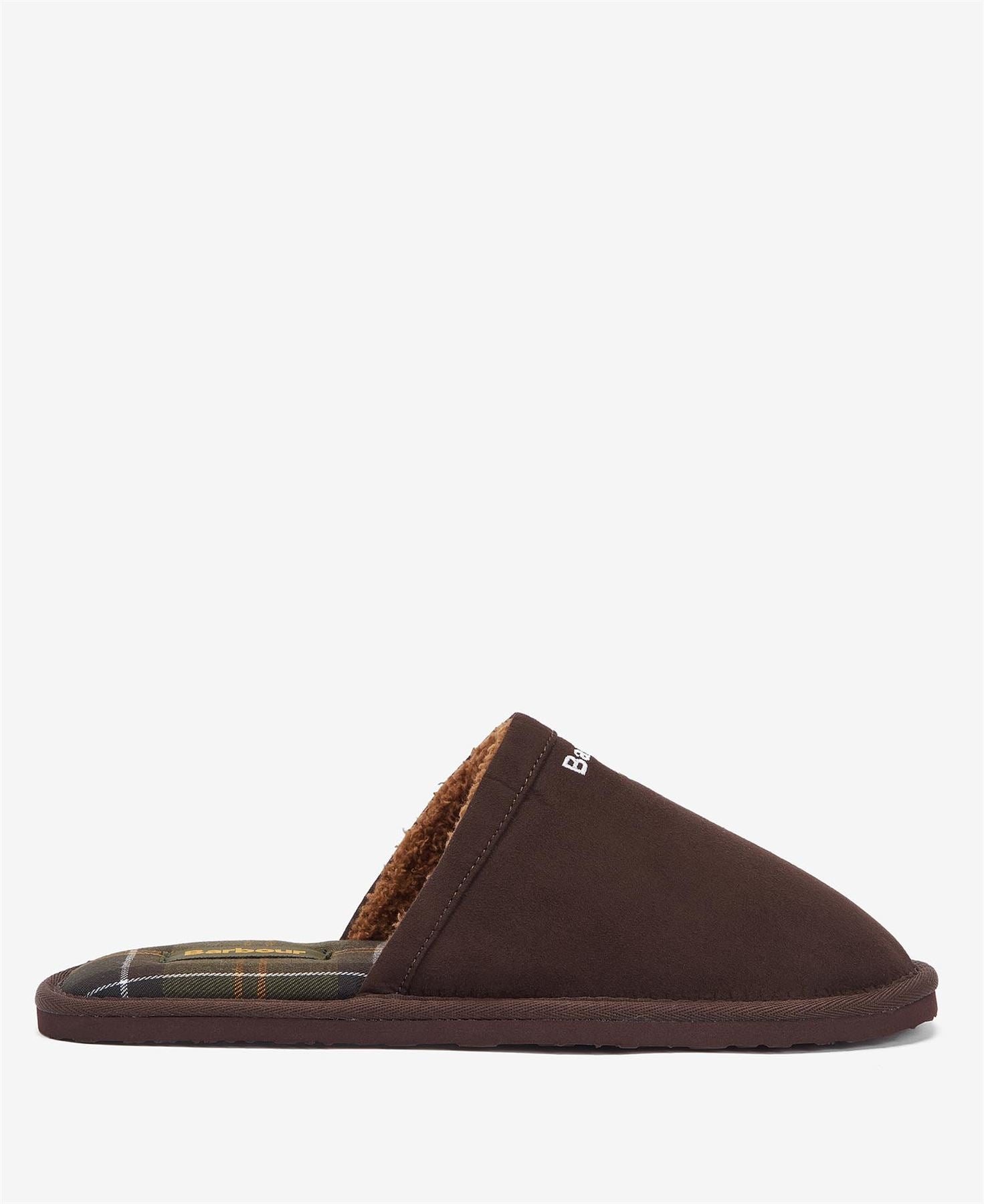 Barbour Everitt Kunstleder Herren-Hausschuhe In Braun