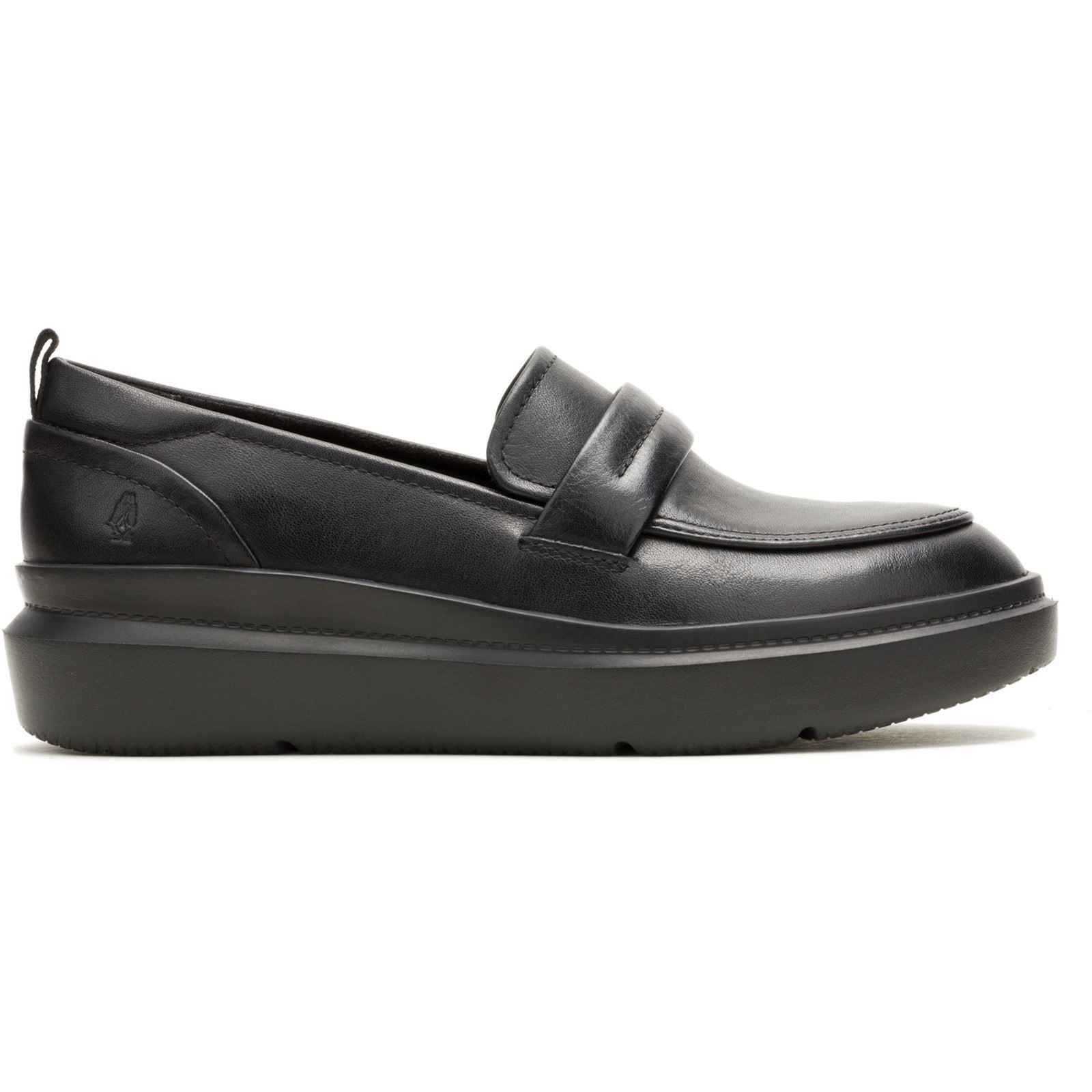 Hush Puppies Joy Penny Damenloafer Aus Schwarzem Leder