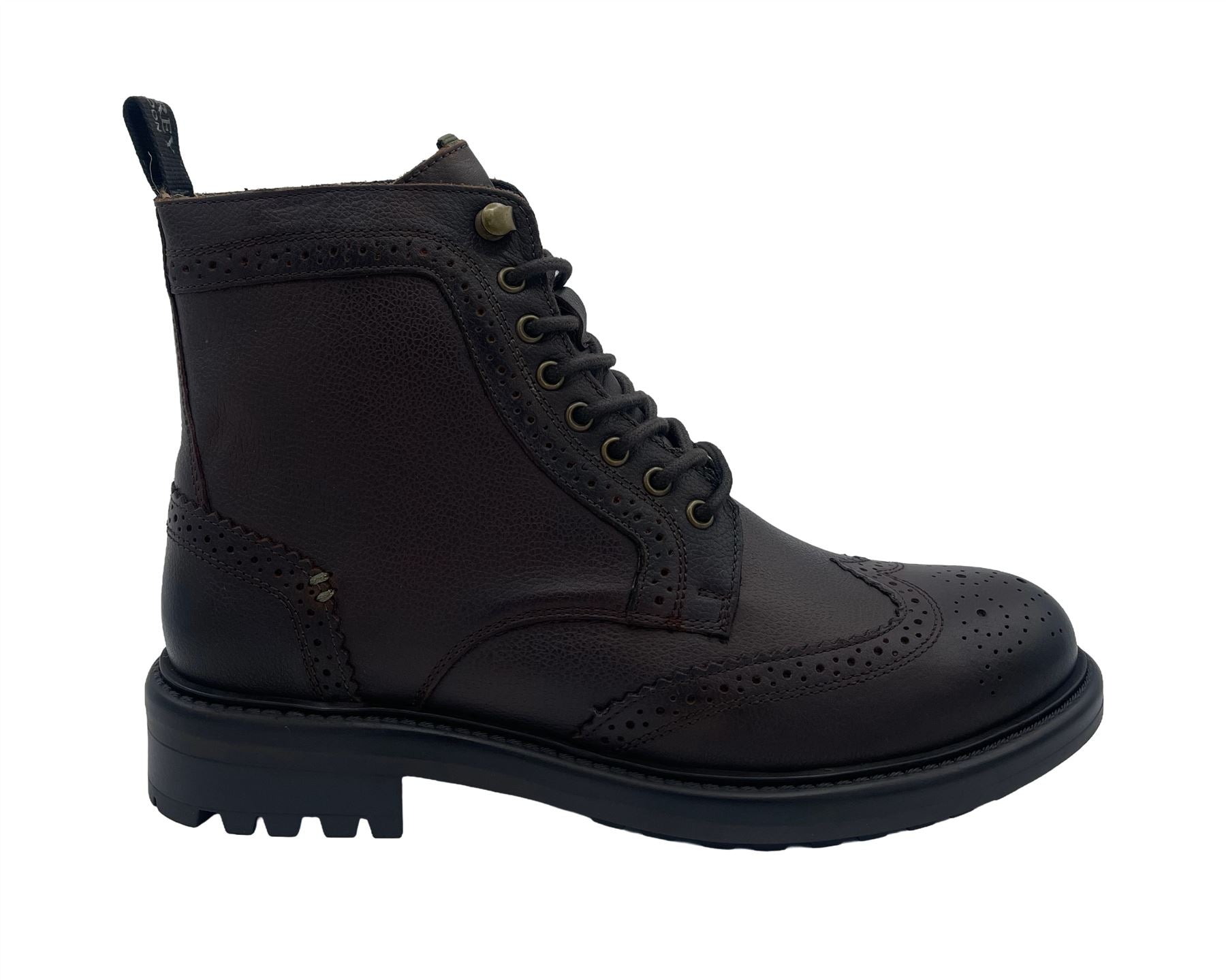 Osprey London The Professor Leder Herren Braune Stiefel