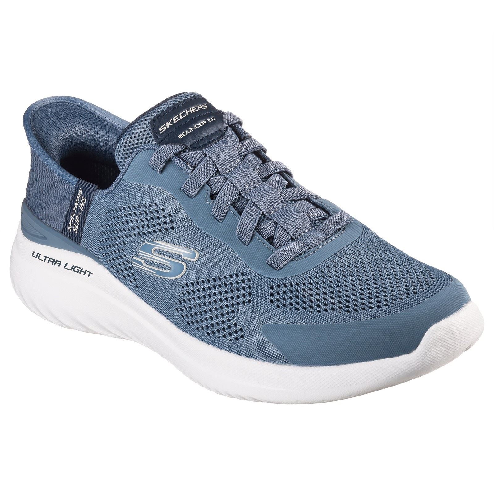 Skechers Bounder 2.0 Emerged Textile Herren-Slate-Sneakers