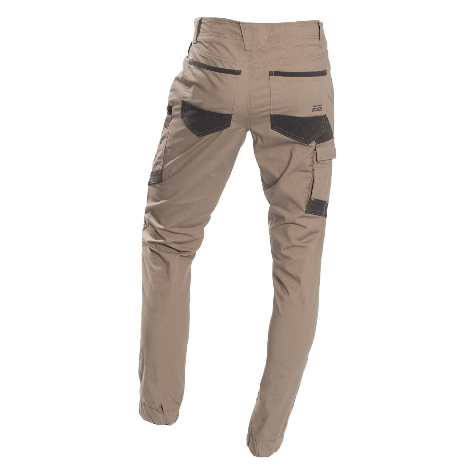 Hard Yakka Raptor Cuff Baumwoll Herren Tan Outdoohosen