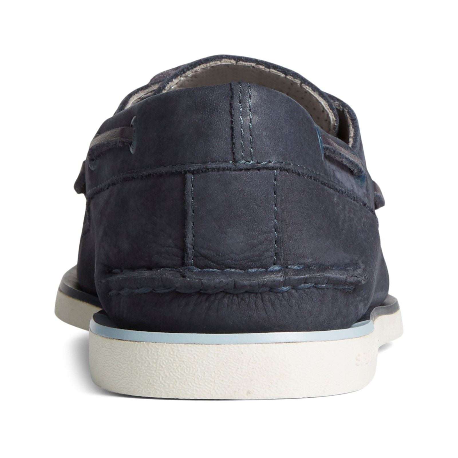 Sperry Gold Authentic Original 2-Eye Nubuk Herrenschuhe In Marineblau