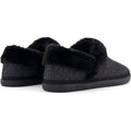TOMS Oslo Synthetik Damen Hausschuhe In Schwarz