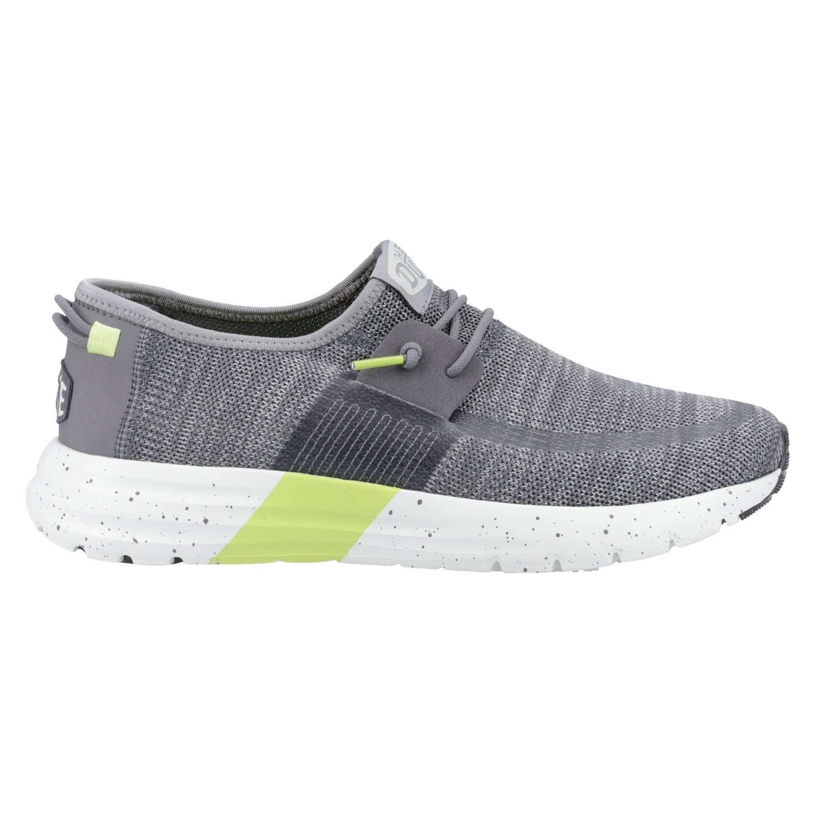 HEYDUDE Sirocco Sport Mode Herren Sneaker In Meliertem Grau/Anthrazit