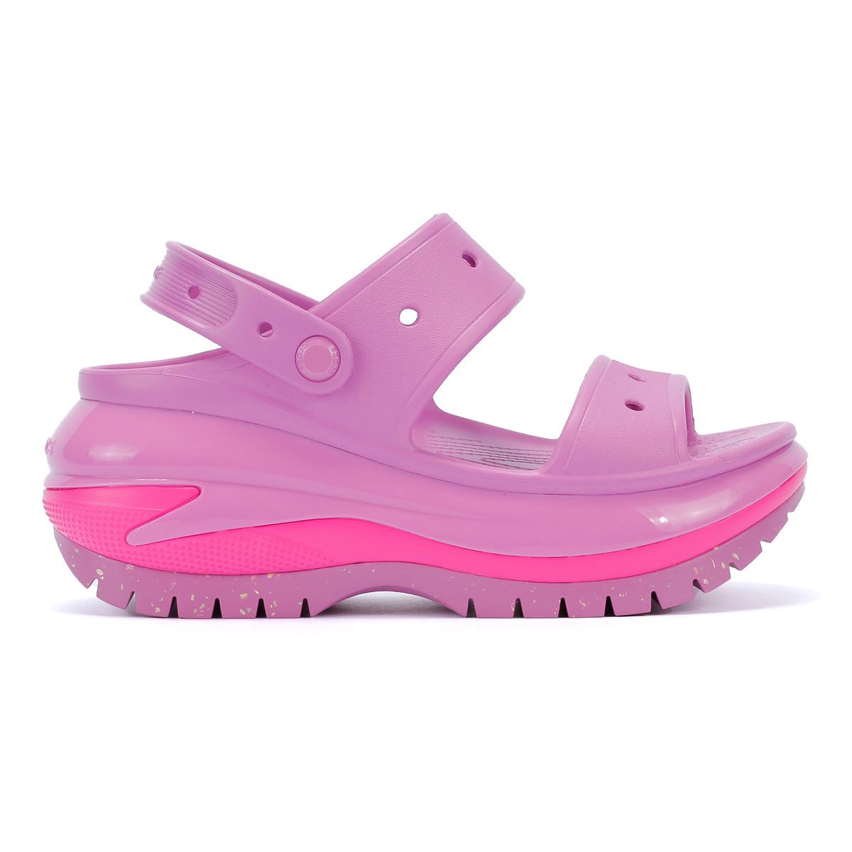 Crocs Mega Crush Blasenrosa Sandalen