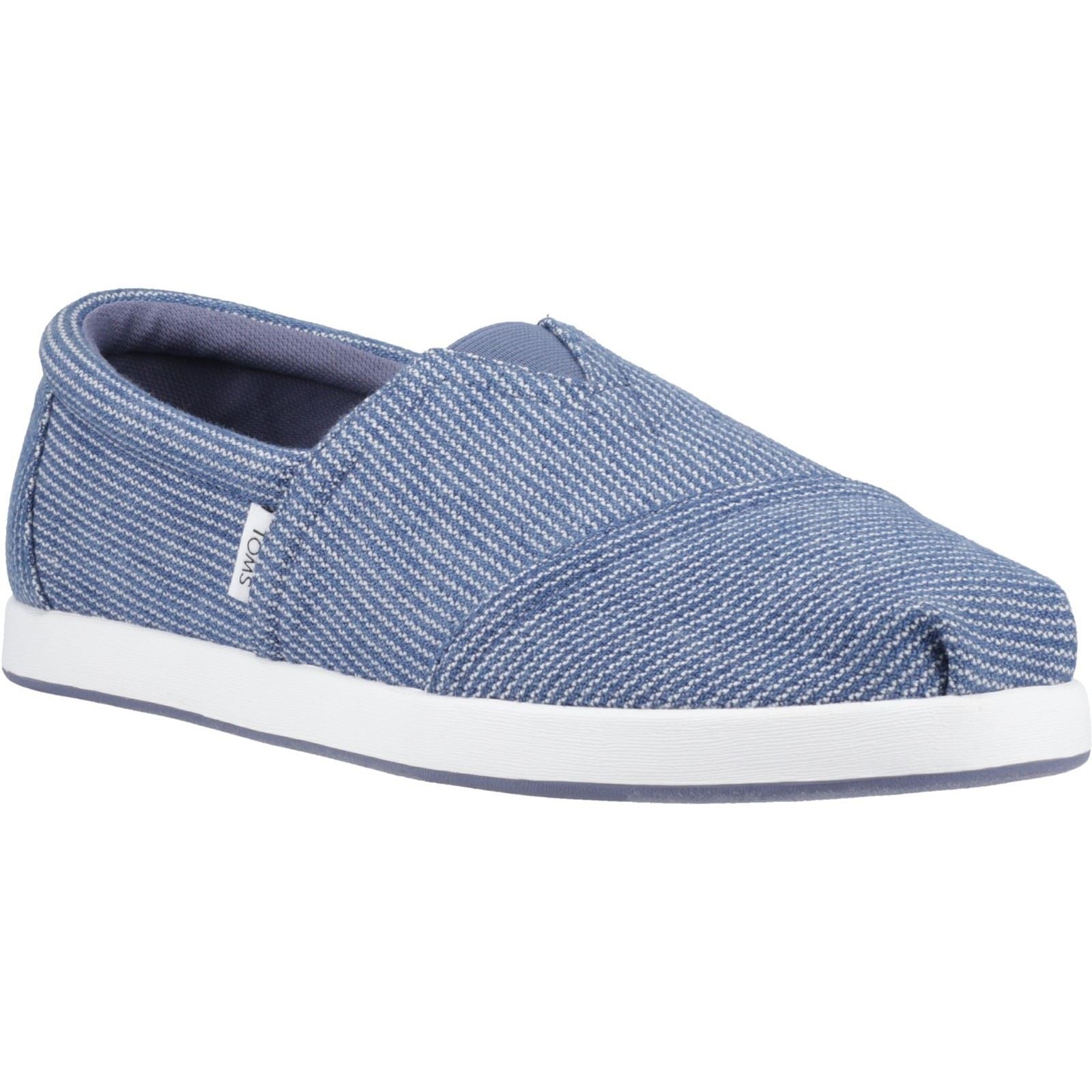 TOMS Alp FWD 100% Baumwolle Herren Espadrilles In Dunkelblau